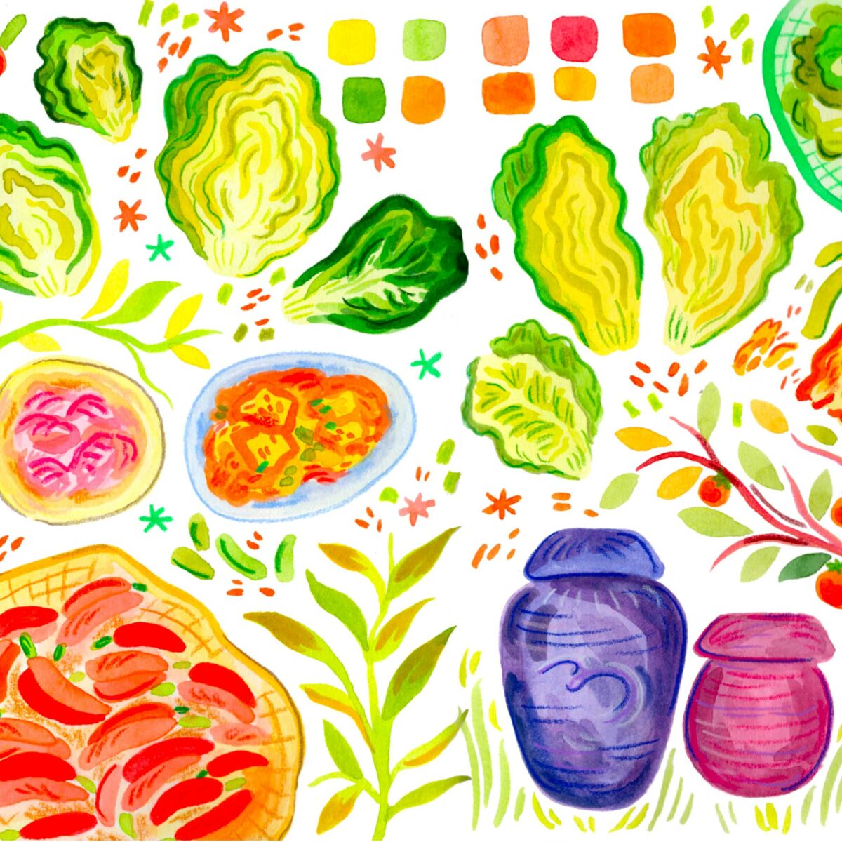Kimchi Feast Yumi in Color