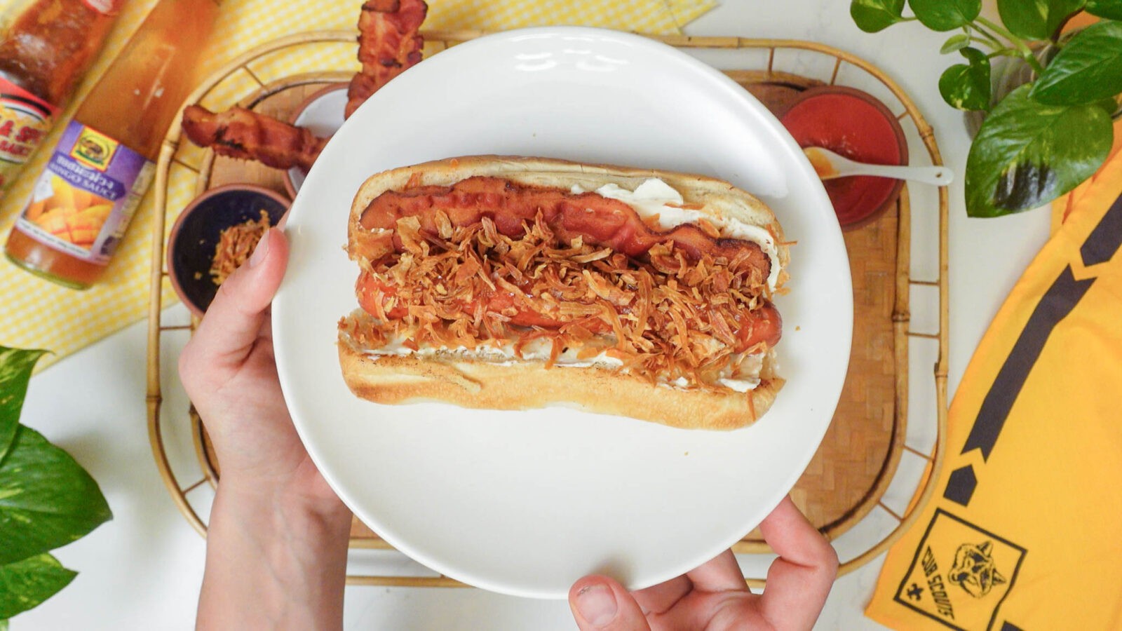 Seattle-style hot dog - Wikipedia